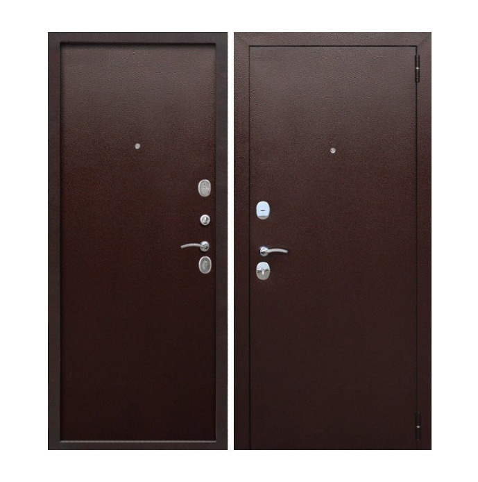 картинка Дверь входная Тайга 960мм, правая, Металл/Металл, толщина 7см от магазина АСЯ