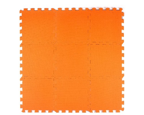 картинка Мягкий пол универсальный,Eco-cover 33 х 33 см, 9 шт оранжевый от магазина АСЯ