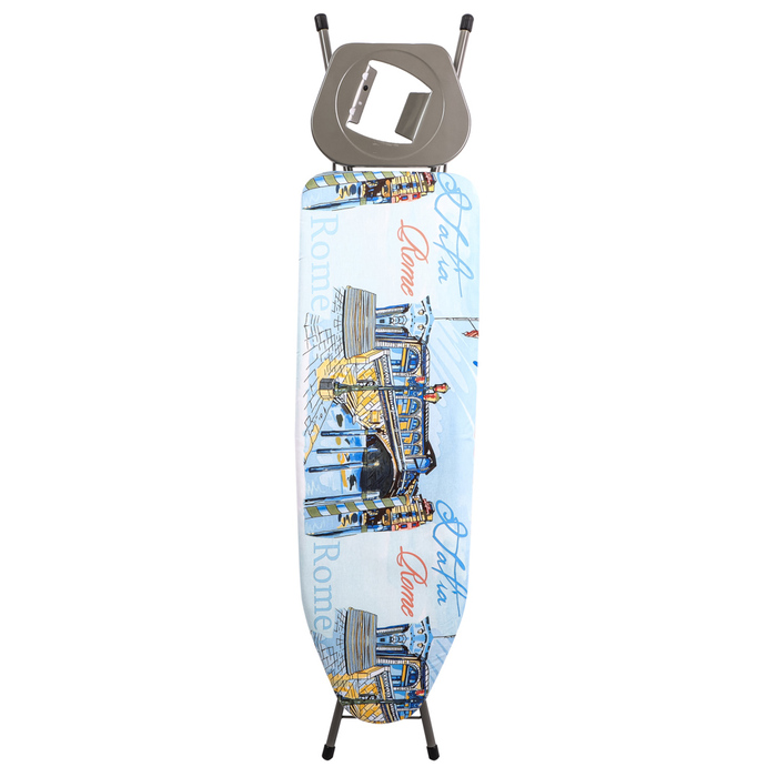 картинка Доска гладильная, металл.сетка, 110x33см, подставка под утюг, X-нога 451-087 от магазина АСЯ