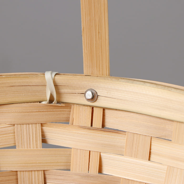 картинка Корзина плетёная, 26х12/30 см, бамбук, натуральный, 9904852 от магазина АСЯ
