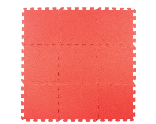 картинка Мягкий пол универсальный, Eco-cover 33 х 33 см, 9 шт красный от магазина АСЯ